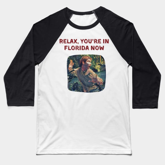 relax! Baseball T-Shirt by ratpackslim